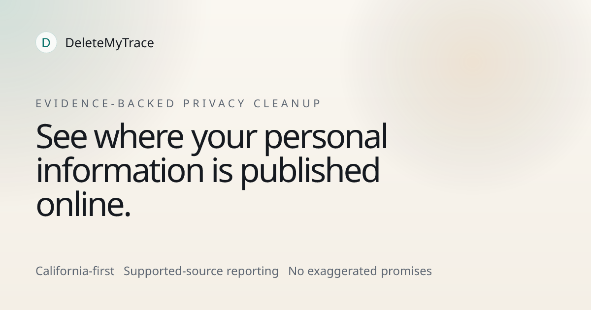 Delete Your Digital Footprint